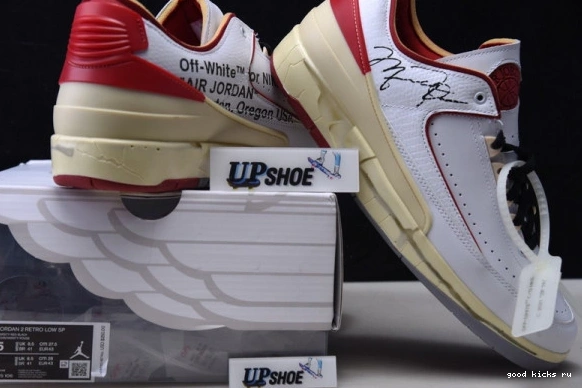 DJ4375-106 Low White DJ4375-106 Red O-W Retro Air SP Jordan 2 0421